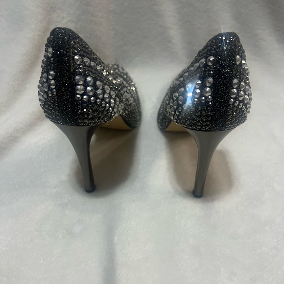 Gianni Bini rhinestone embellishments heels size 9.5 - Picture 5 of 12